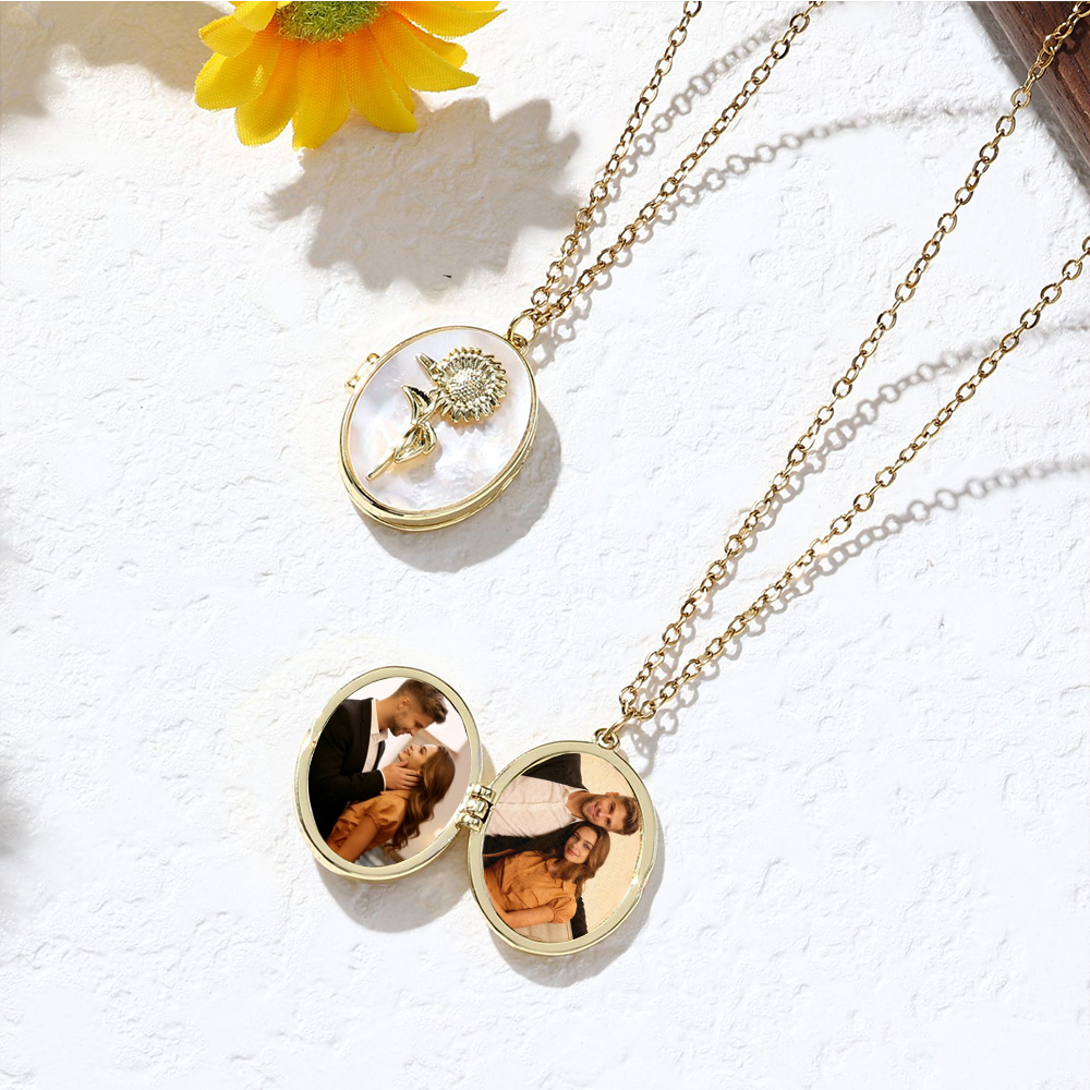 Diamon Birth Flower Custom Col - Birth Flower Necklace ulasan dan harga