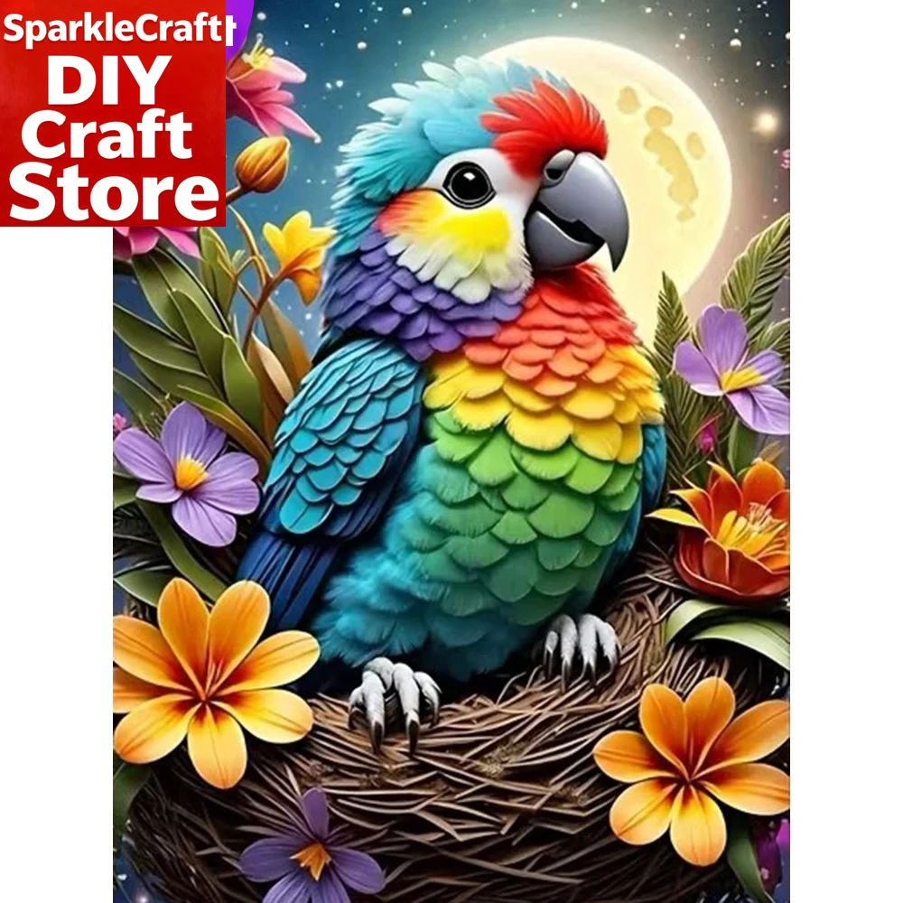 1PC frameless  DIY Diamond Pai - Photo Mosaic Print ulasan dan harga