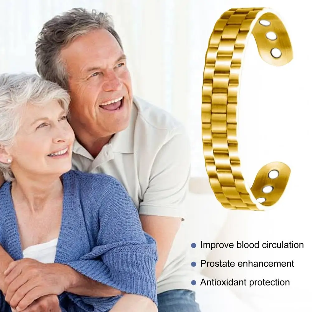 Magnetic Copper Prostate Wrist - Coordinates Bracelet ulasan dan harga