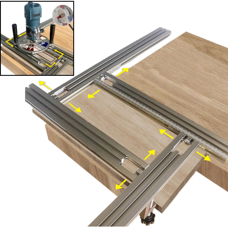 Routing Jig Frame System Trimm - Engraved Wood Frame ulasan dan harga