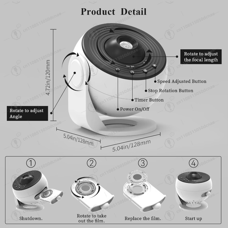 Custom Star Map Projector - Pe - Custom Star Map ulasan dan harga