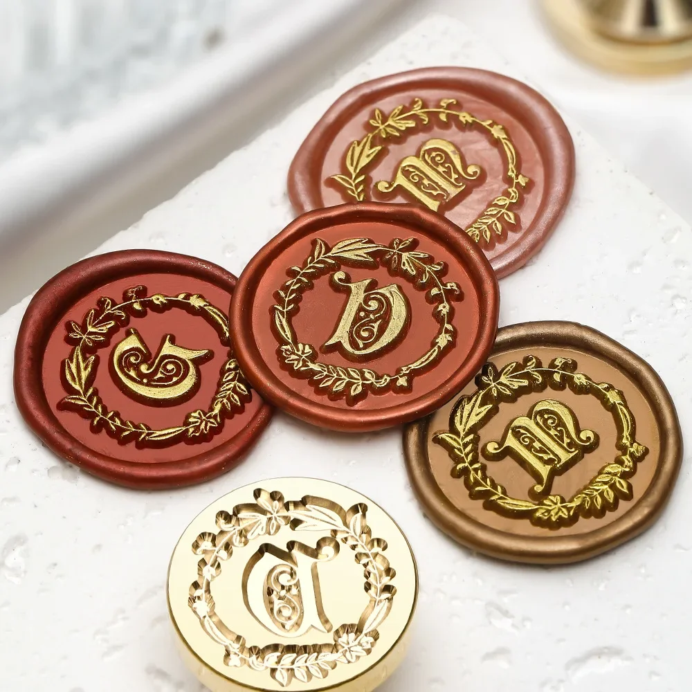 Flower wreath Letter Wax Seal  - Wax Seal Letter Kit ulasan dan harga