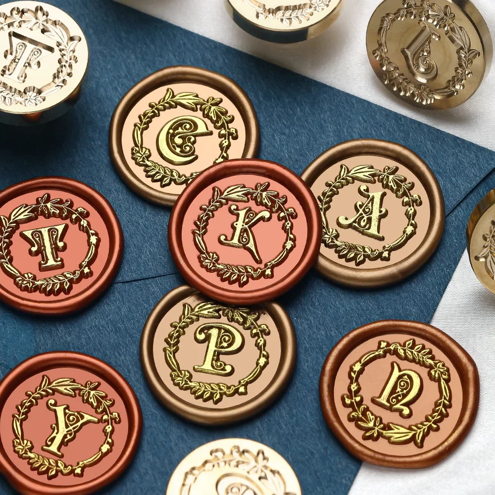 Flower wreath Letter Wax Seal  - Wax Seal Letter Kit ulasan dan harga
