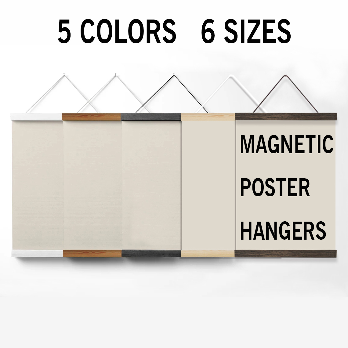 1PC Magnetic Wooden Picture Ha - Engraved Wood Frame ulasan dan harga