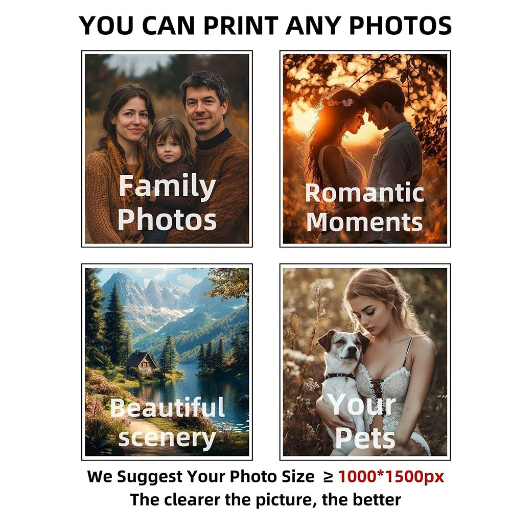 1pc Frameless Personalize Cust - Custom Photo Book ulasan dan harga