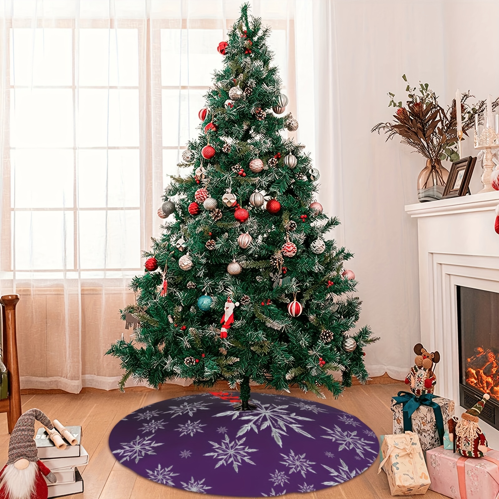 VIKAMA Deep Purple Snowflake P - Family Tree Print ulasan dan harga