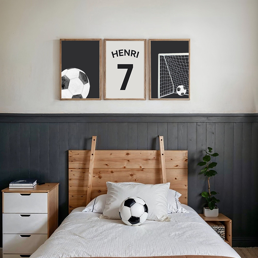 Custom Name and Number Soccer  - Personalized Name Box ulasan dan harga