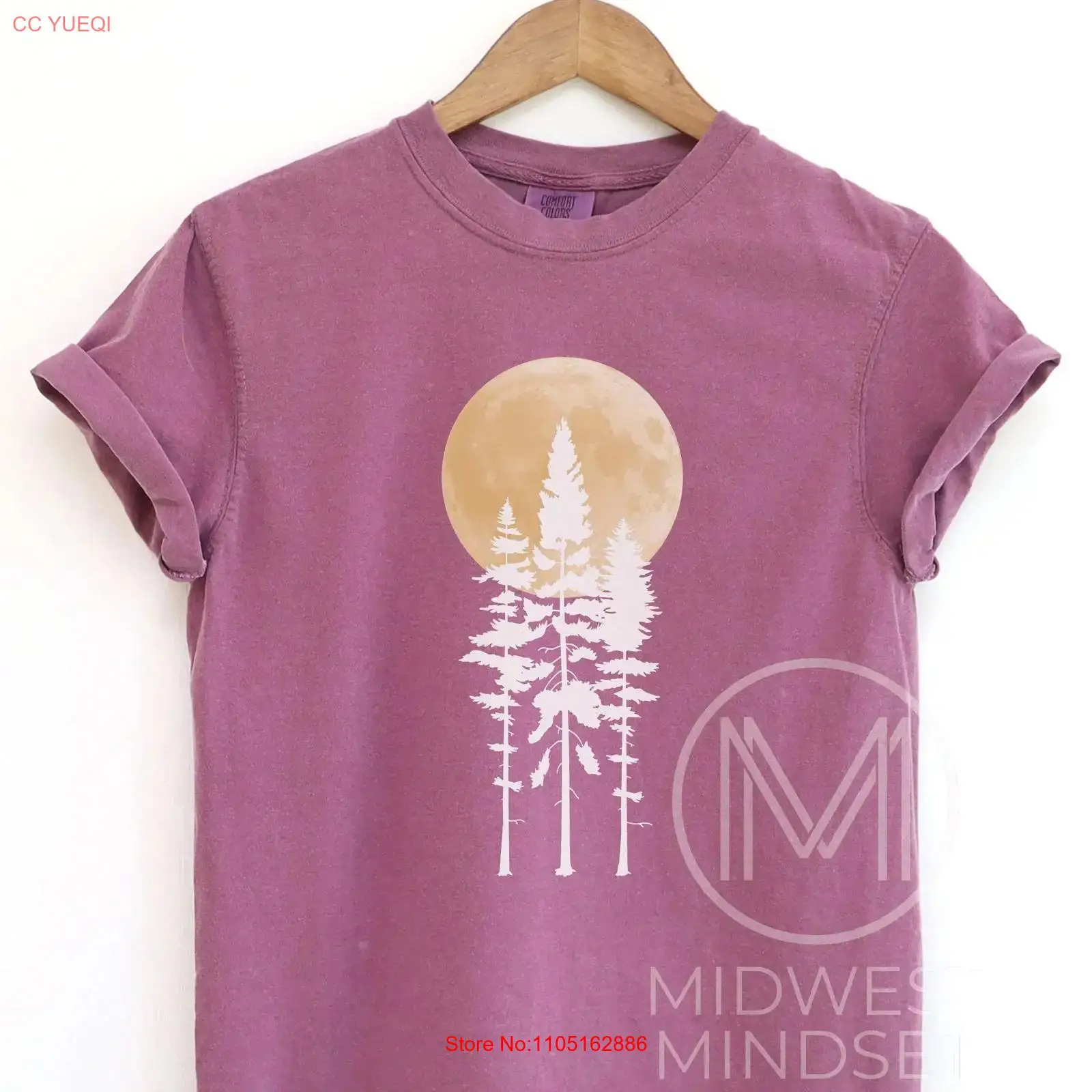 Pine Tree T Shirt Boho Nature  - Family Tree Print ulasan dan harga