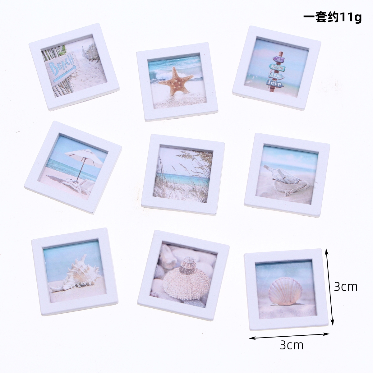 Dollhouse Miniature Wooden Oce - Engraved Wood Frame ulasan dan harga