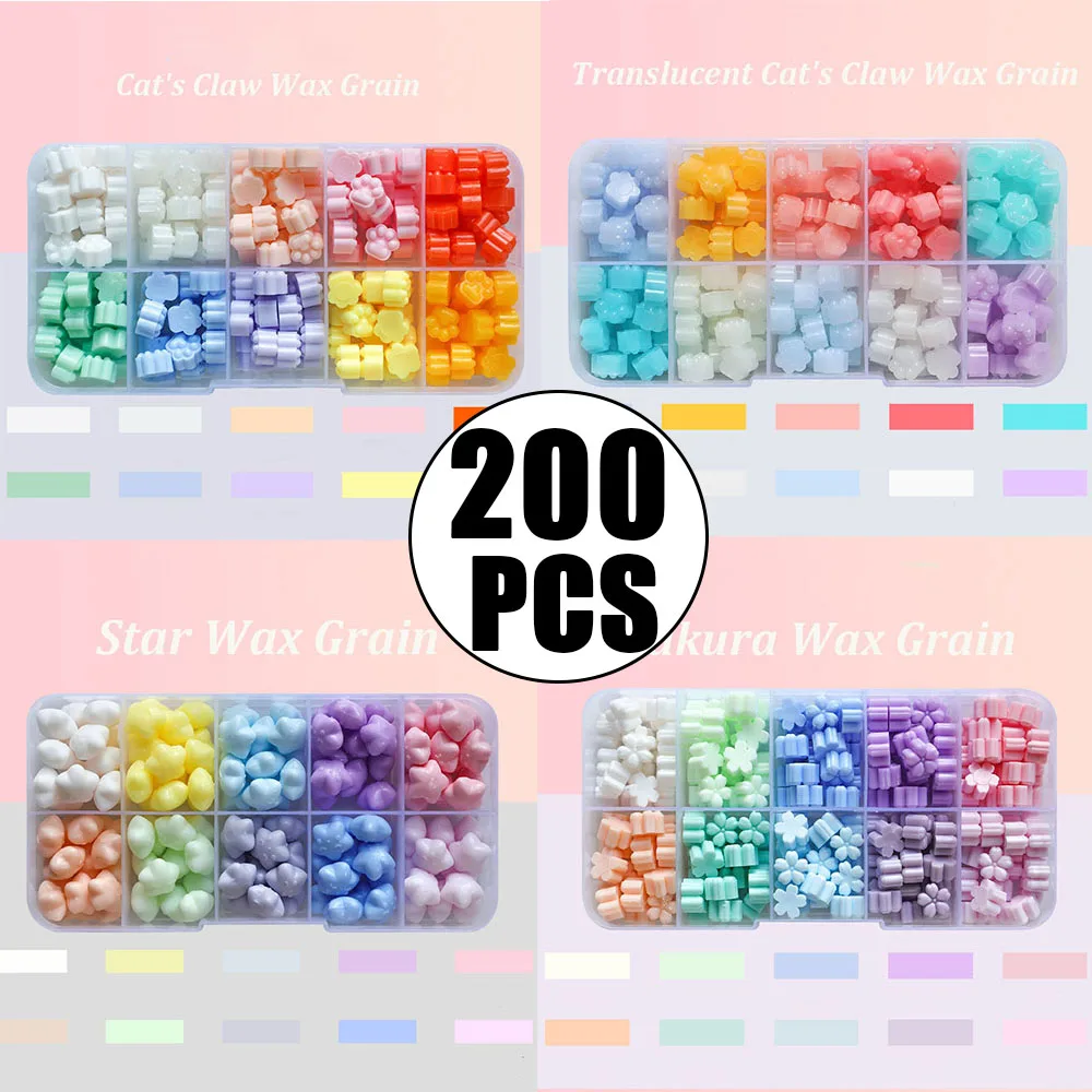 200Pcs Box Sealing Wax Beads,  - Wax Seal Letter Kit ulasan dan harga